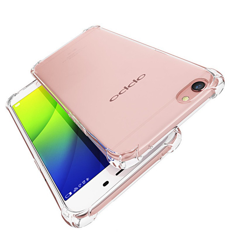 Ốp điện thoại TPU mềm trong suốt chống va đập cho Oppo A57 A39 F1s F1A A59 A77 R9 F3 Plus