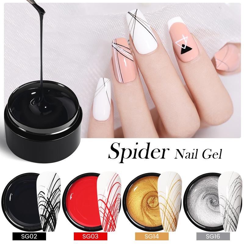 Gel vẽ móng tay Born Pretty hiệu ứng tơ nhện cao cấp dễ sử dụng 5g