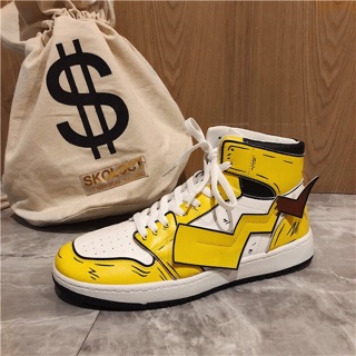 [ FREE SHIP ĐƠN 99K ]_Giày Pikachu da thời trang ( Full Box )
