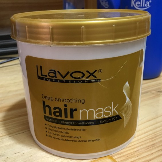Hấp siêu mượt Lavox Deep Smoothing Hair Mask 1000ml