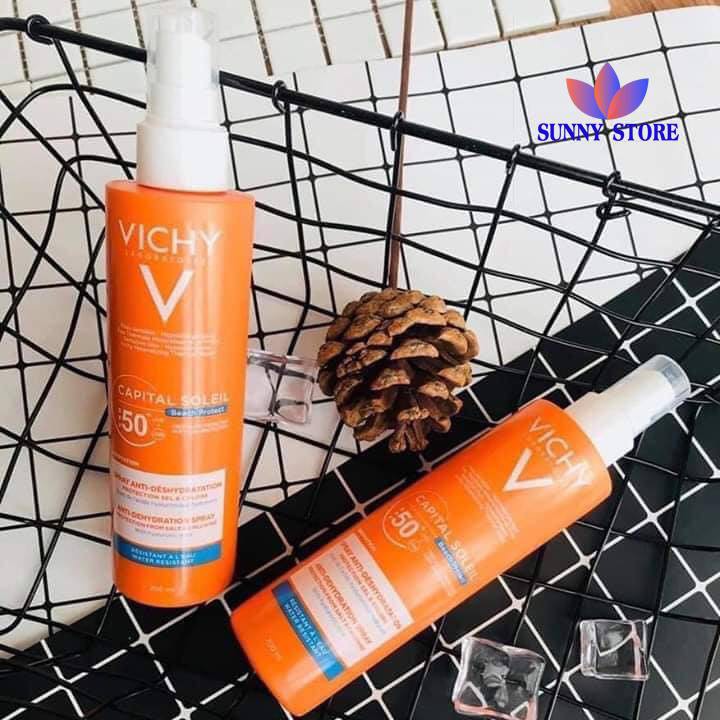 [HÀNG PHÁP]Xịt chống nắng Vichy SPF50 200ml, xịt chống nắng Pháp không trôi, chống nắng cực đỉnh-Sunny Store | BigBuy360 - bigbuy360.vn