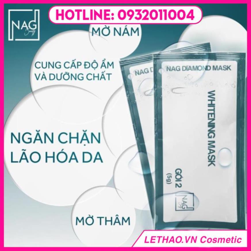 [MUA ĐỂ NHẬN QUÀ] Tặng 01 mũ bảo hiểm/nón bảo hiểm khi mua 02 hộp sản phẩm BỘ ĐÔI MẶT NẠ N.A.G DIAMOND MASK | Thế Giới Skin Care