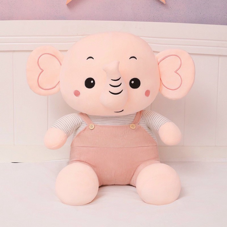 Gấu Bông Voi Yếm Siêu Kute BELLA HO 2 Size 60cm và 80cm