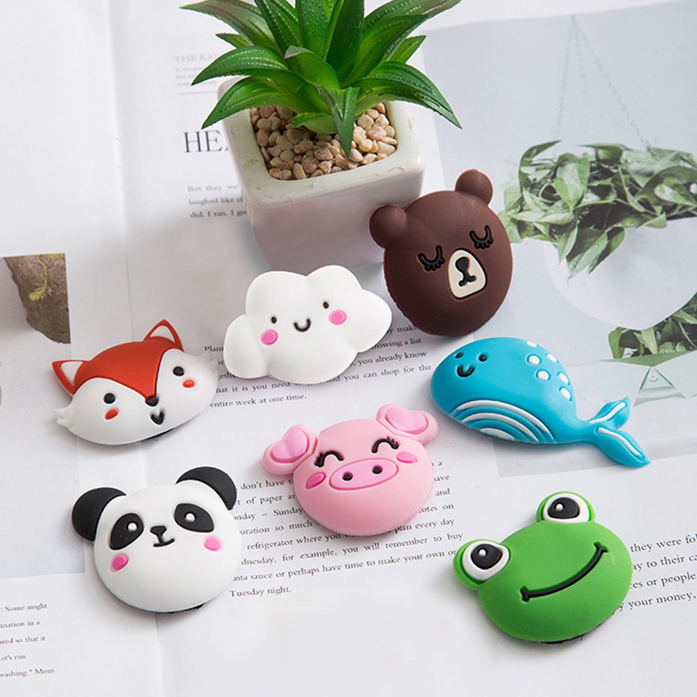 Miếng Dán Tường Silicone Chống Va Đập Hình Hoạt Hình