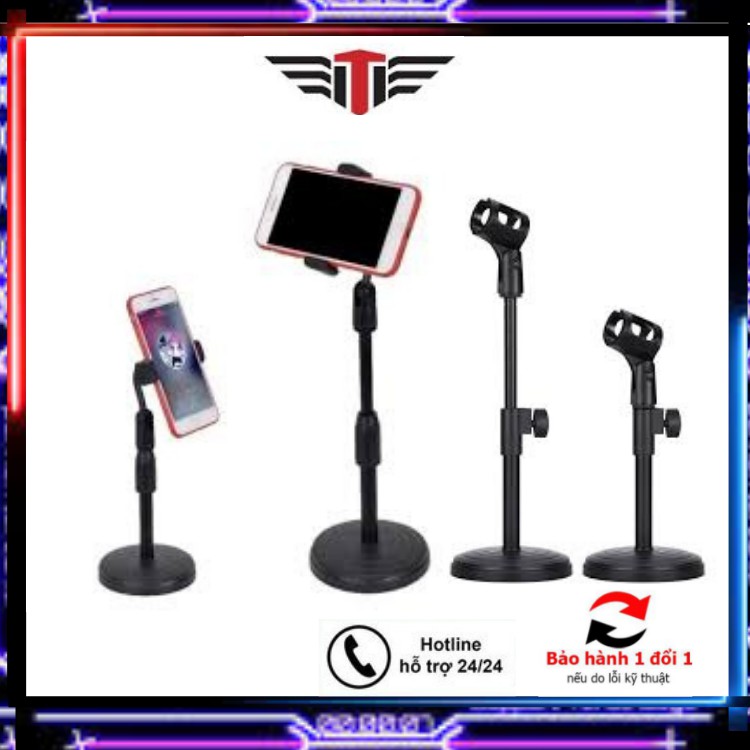 💞Giá Đỡ Điện Thoại 💞 Giá Đỡ Micro 💞 Để Bàn-Livestream-Bán Hàng-Xem Phim Hàng Xịn Phù Hợp Với Tất Cả Điện Thoại Và Micro
