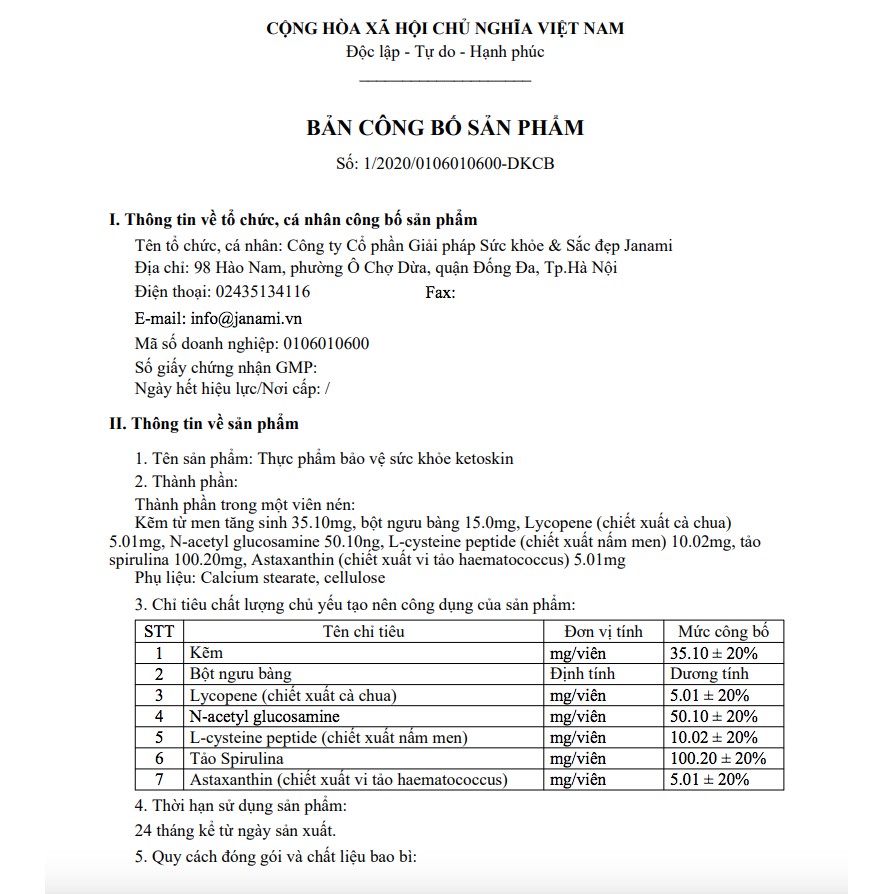 [Mã 66FMCGSALE hoàn 8% xu đơn 500K] Viên uống Detox cơ thể Ketoskin | BigBuy360 - bigbuy360.vn