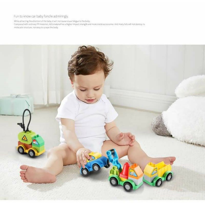 Lego 105 chi tiết Duplo Hãng Feelo