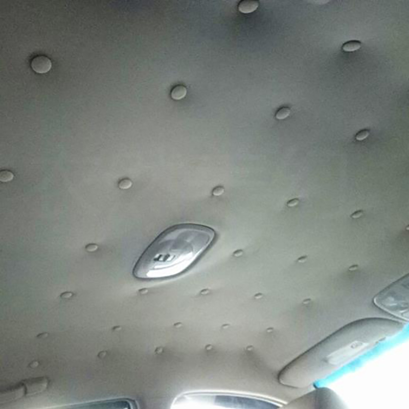 [NewHotFR] Set 10 Nút Vặn Bằng Vải Nylon Gắn Trần Xe Hơi