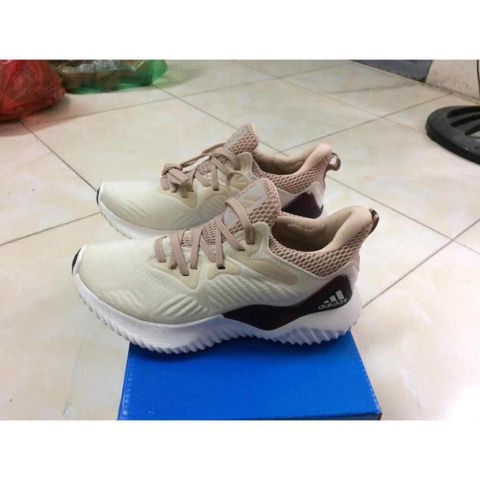 NEW- Bảo hành GIÀY Adidas Alpha Mầu Trắng Hồng Đẹp Nhất New Nhẩt 2021 $ ! ` ' " 𝄒 '