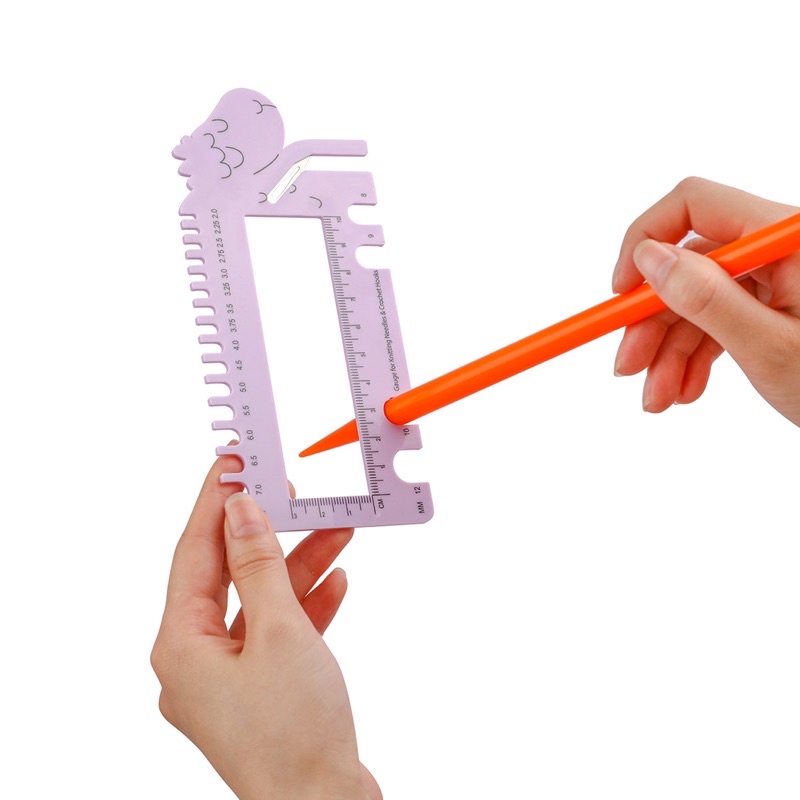Thước cừu đo size kèm lưỡi cắt