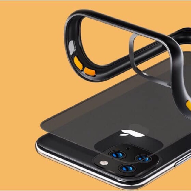 ⚡️CHÍNH HÃNG ROCK SPACE ⚡️ CHỐNG SỐC CHỐNG VA ĐẬP BẢO VỆ CAMERA CHỐNG VÂN TAY LƯNG NHÁM IPHONE 11 / PRO/ MAX