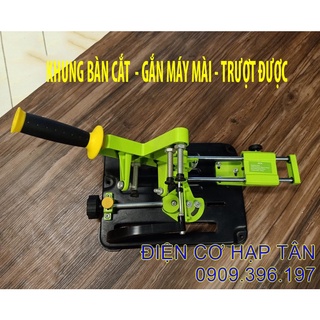 Bàn cắt trượt gắn máy mài - biến máy cưa thành máy cắt bàn, có thanh trượt tiện lợi