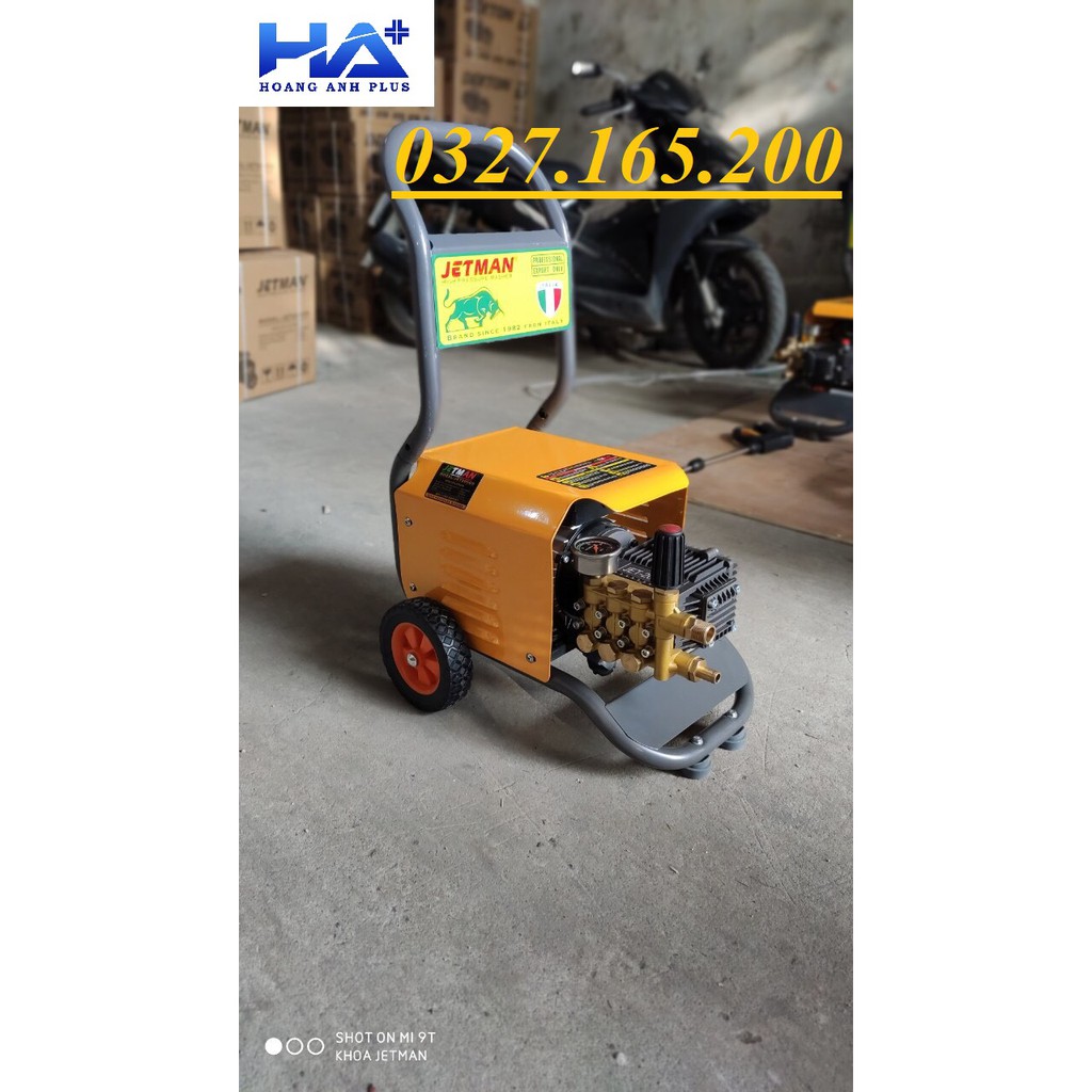 Máy Rửa Xe Cao Áp 2000W Jetman JM2000S