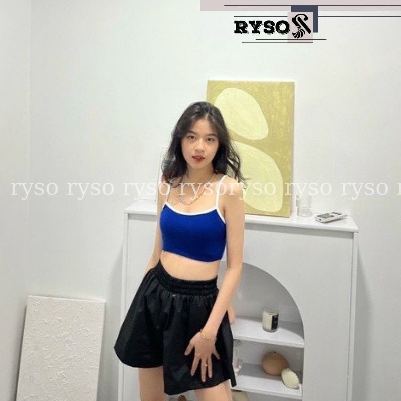 Áo Ống Croptop Trơn Croptop Chất Borip Co Giản Mịn Mát , Áo Không Dây Sexy Basic