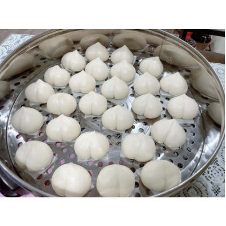 Nồi hấp bánh bao 3 tầng bằng điện