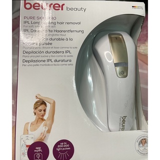 Máy triệt lông mini Beurer pure Skin Pro IPL 5500. xuất xứ Đức có bill kèm