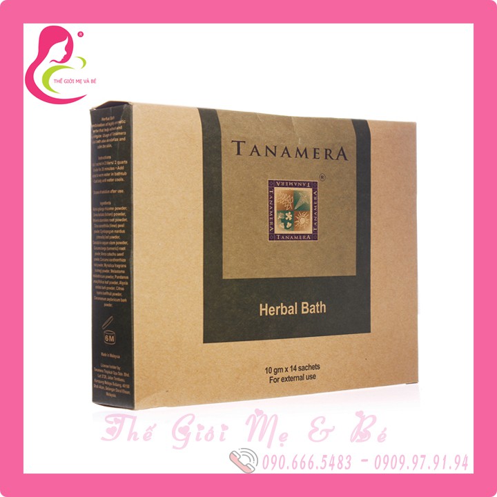Thảo dược xông tắm sau sinh - Tanamera
