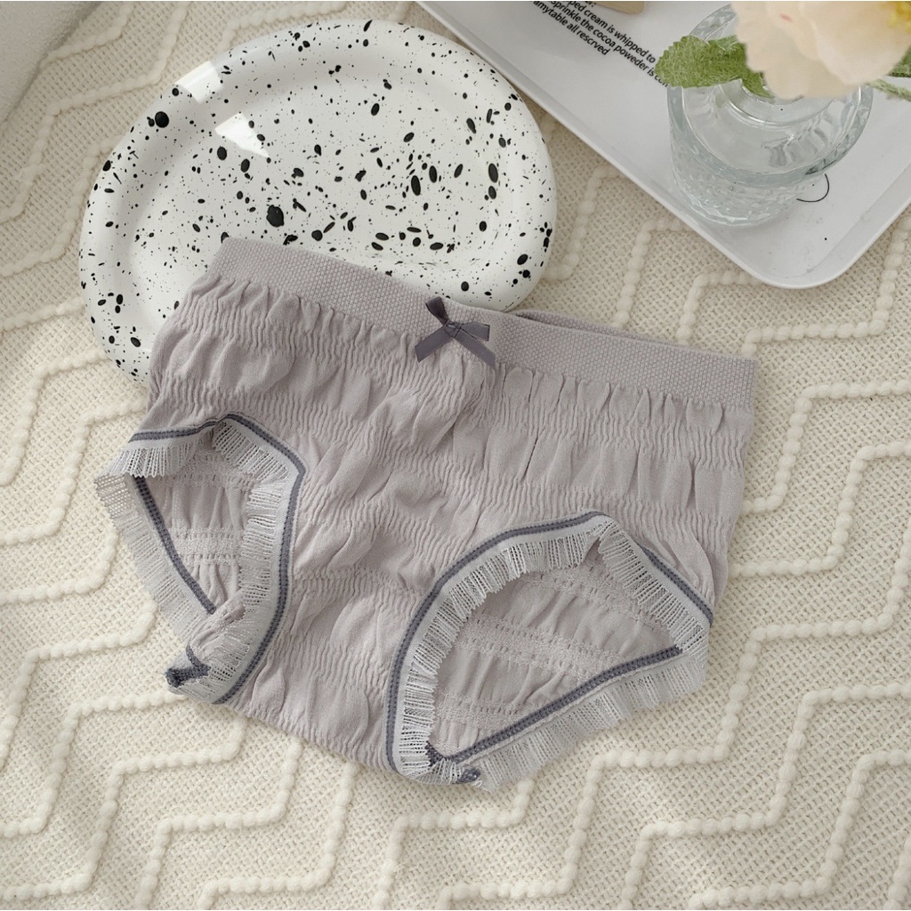 Quần Lót cotton Thoáng Khí Lưng Cao Co Giãn Dành Cho Nữ