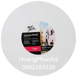 Toan canvas tròn Mont Marte chính hãng - Chuyên vẽ màu vẽ acrylic, sơn dầu