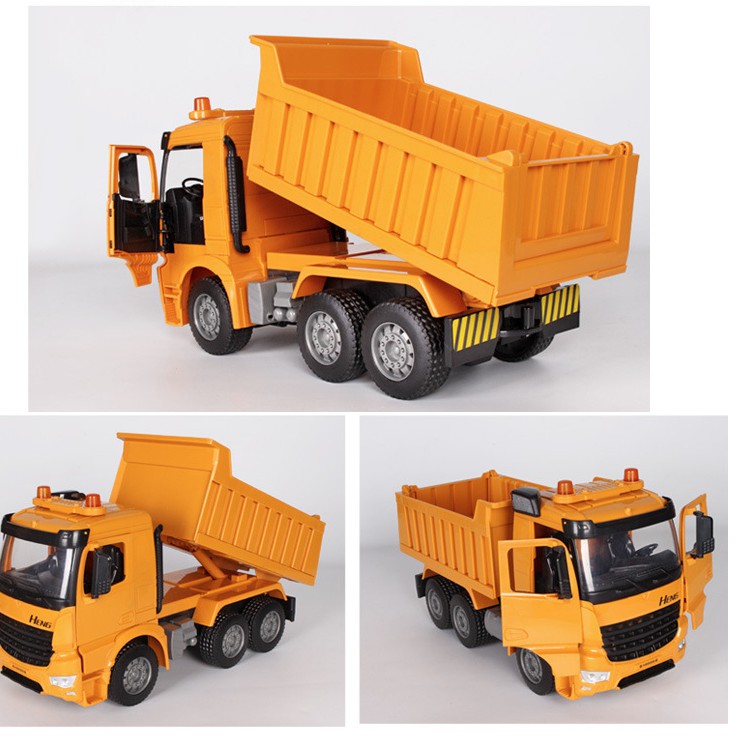 Xe ô tô tải cỡ lớn tỉ lệ 1:18 đồ chơi trẻ em mô hình bằng nhựa cao cấp bền đẹp