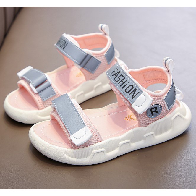 Sandal bé gái sandal bé trai [Rẻ vô địch]  Dép Trẻ Em Siêu Đẹp Đi Nhẹ Êm Chân Thiết Kế Đơn Giản Phong Cách Hàn Quốc