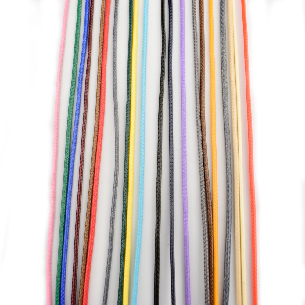 Cuộn Dây Da Cotton 10M 1.0 1.5mm Dùng Làm Trang Sức