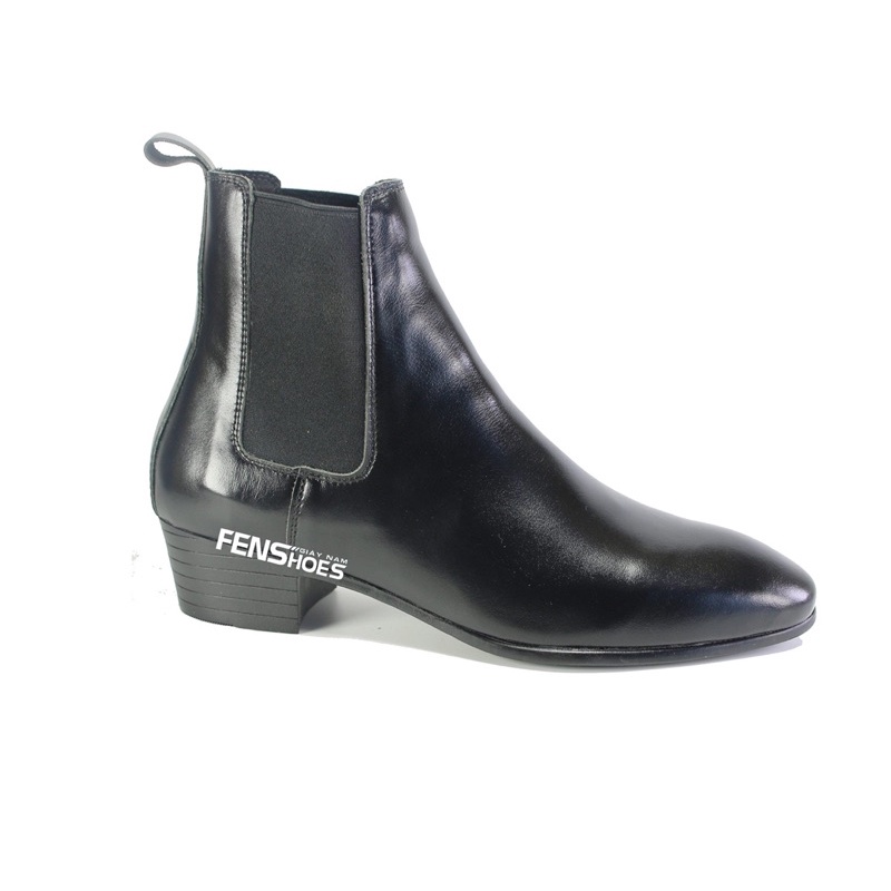 Giày boot tăng cao 10cm da bò 100% bảo hành 12 tháng