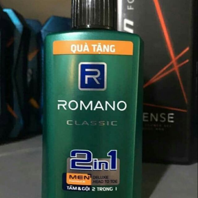 Sữa tắm gội romano