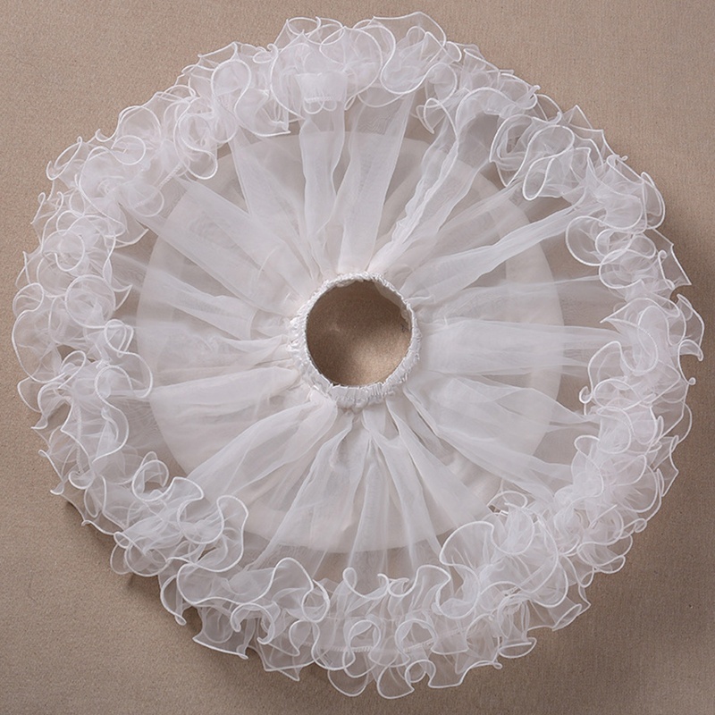 Xiangbao Áo Khoác Petticoat Phụ Kiện Váy Phồng Không Vòng Cho Bé Gái