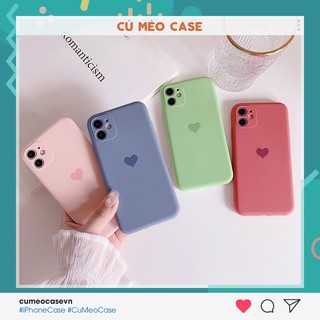Ốp điện thoại hình trái tim bảo vệ camera dành cho iPhone 7 8 7 Plus 8 Plus X Xs Xr XsMax iPhone 11 11 Pro 11 Promax