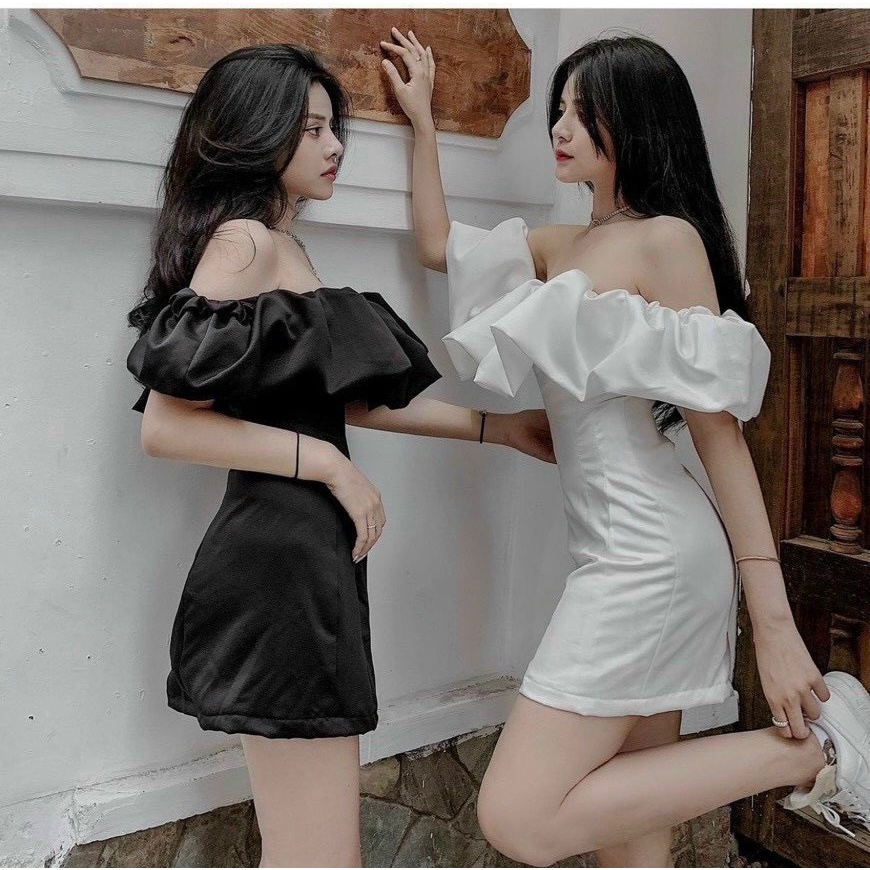 Đầm Ôm Body Trễ Vai - D0489