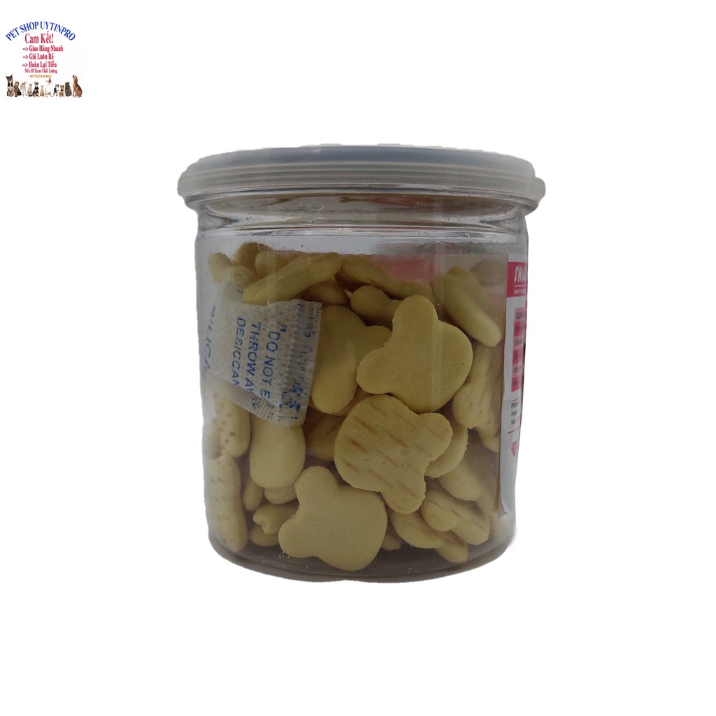 Bánh thưởng cho Chó Snack Tom Hộp 100g Bổ sung canxi, Bổ sung dinh dưỡng, Thơm ngon bổ dưỡng, Tốt cho tiêu hóa