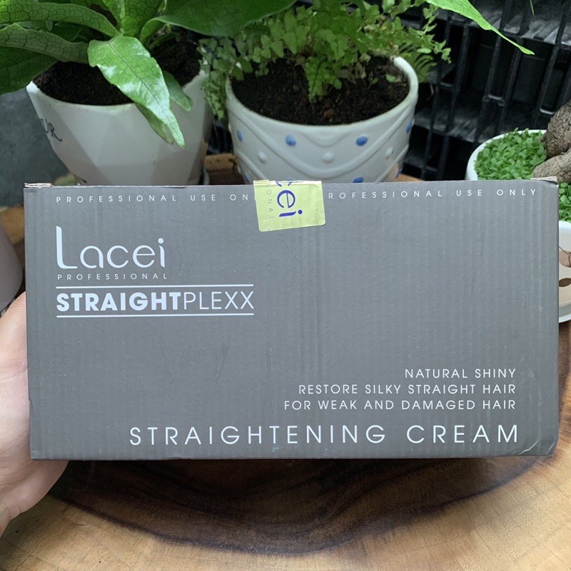 {Siêu rẻ} {Chính hãng} Kem duỗi tóc siêu thẳng Lacei Straightplexx - Straightening Cream 1000mlx2