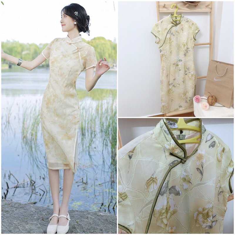 Sườn xám Thượng Hải size SM