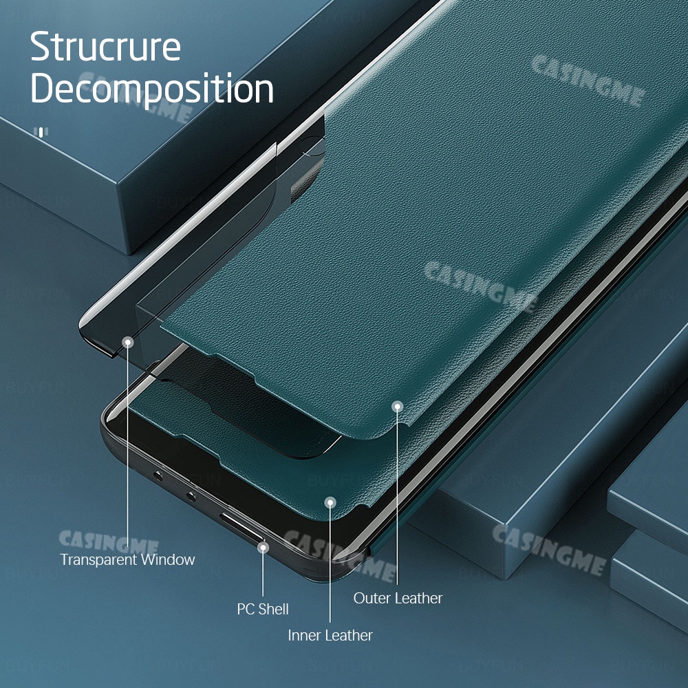 Ốp Điện Thoại Da Nắp Gập Từ Tính Thông Minh Cho OPPO Find X5 Pro 5G/Apple Orro FindX5 Find X 5 Pro 5G