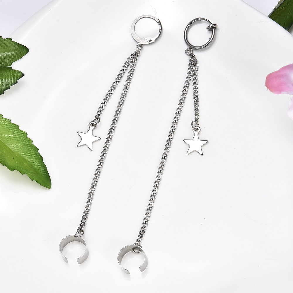 Hoa tai thời trang kiểu dây dài kiểu nhóm