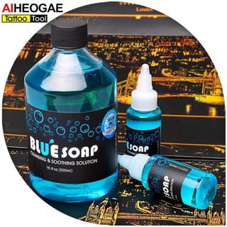Nước vệ sinh hình xăm Blue Soap(500ml)