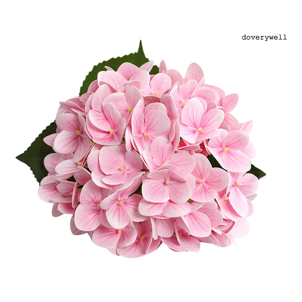 1 Bông Hoa Cẩm Tú Cầu Nhân Tạo 3d Cho Trang Trí