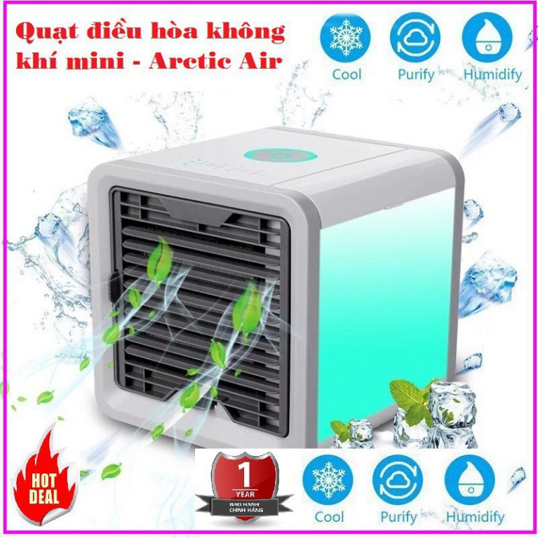 {Giá Siêu Sốc} Quạt Đá Điều Hòa Hơi Nước Mini Để Bàn - Quạt tạo ẩm làm mát không khí