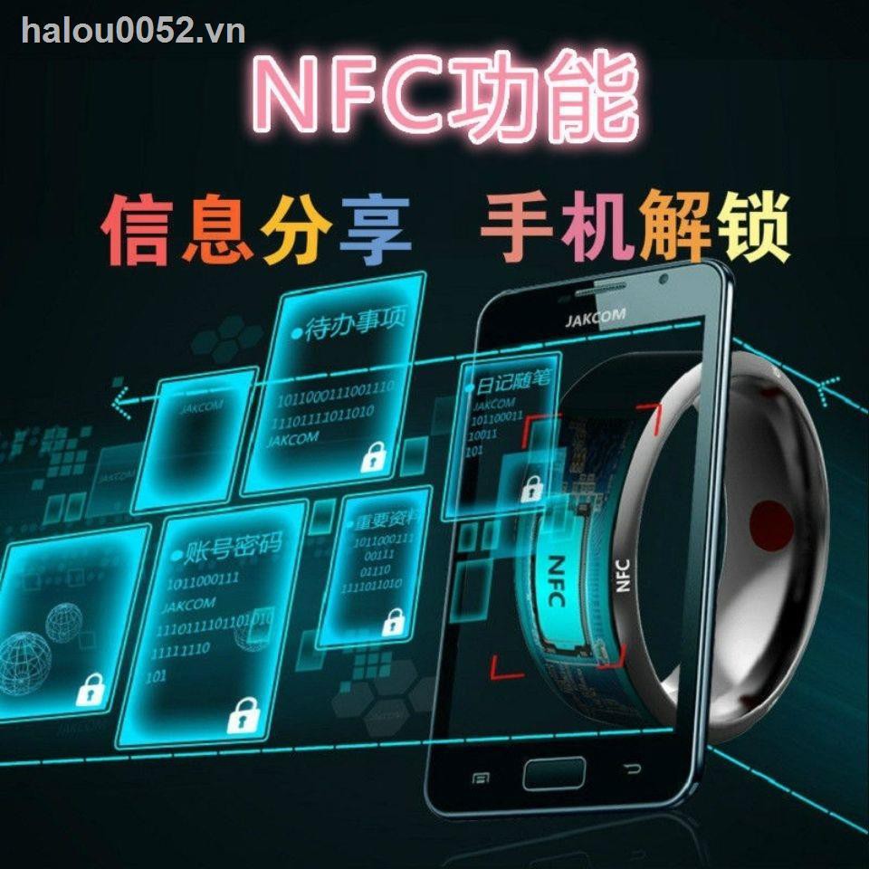 ANDROID Nhẫn Đeo Tay Thông Minh Nfc Thời Trang 2021