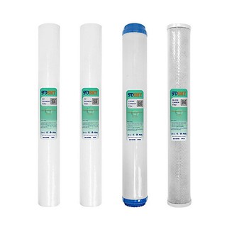 Cốc lọc thô 20 inch xanh