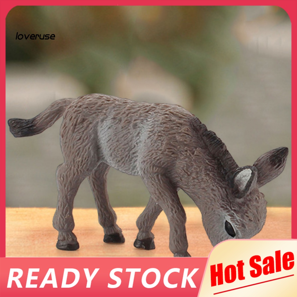 Mô Hình Chú Lừa / Lừa Nhồi Bông Ngộ Nghĩnh Đáng Yêu