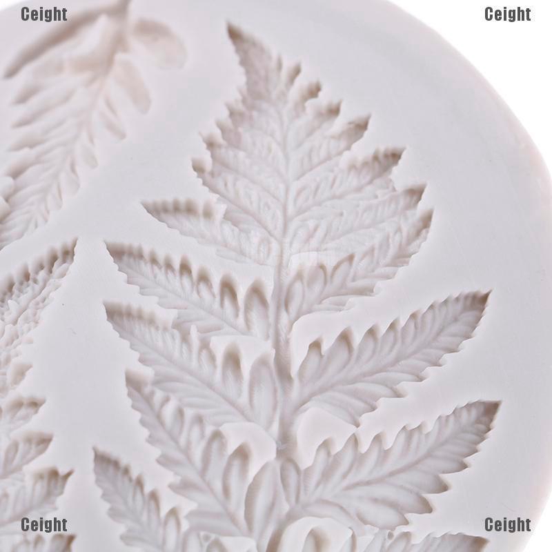 Khuôn Silicone Tạo Hình Chiếc Lá Trang Trí Bánh