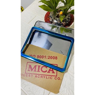 Bộ ốp biển số xe máy kiểu Indo màu titan