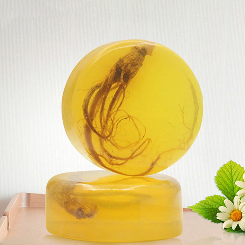 Xà Phòng Tinh Chất Nhân Sâm Thủ Công Dưỡng Ẩm Làm Sạch Sâu Hỗ trợ giảm mụn Trứng Cá Và Làm Trắng Da