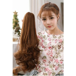 Tóc Giả Ngoạm Xoăn Đuôi Ngựa Dài 50cm