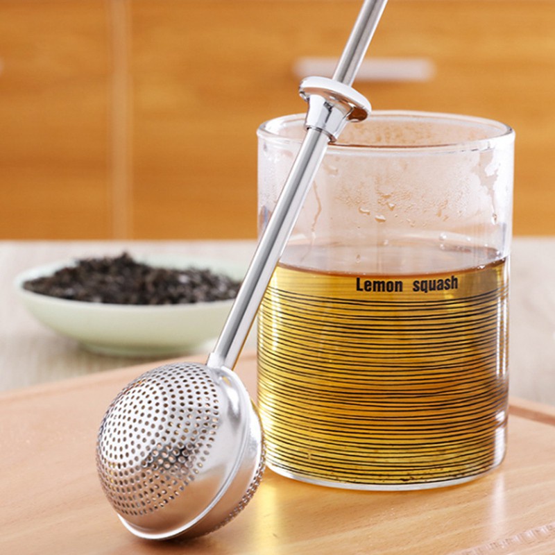 Mesh Tea Strainer Stainless Steel Tea Infuser Reusable Metal Tea Bag Filter Loose Leaf Green Tea Strainer for Mug