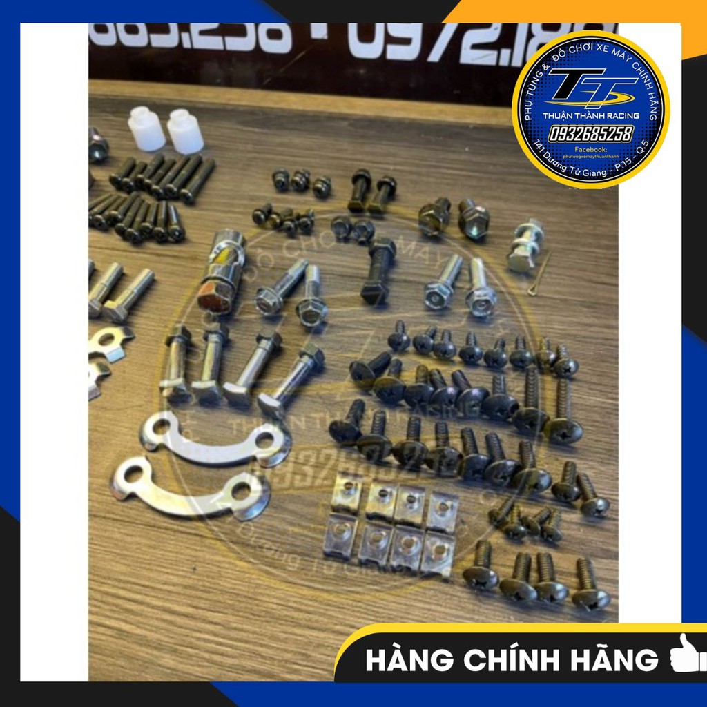 Full Dàn Ốc Ngoài Xe Sport - Xipo - RGV