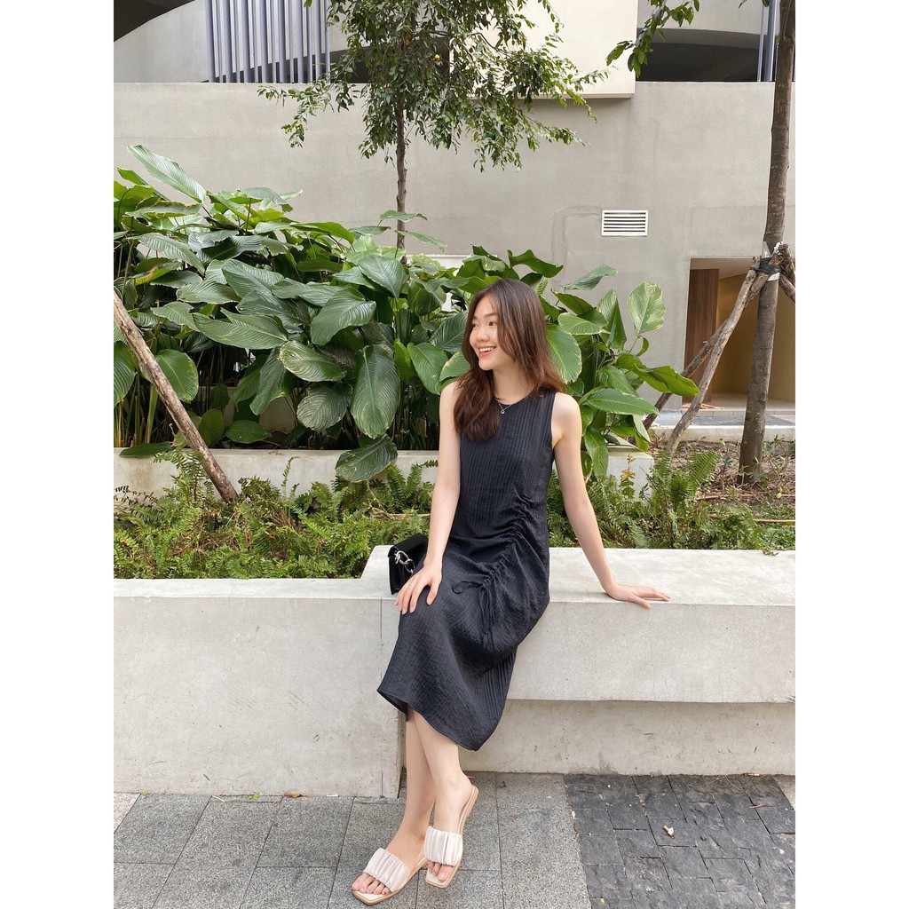 Đầm sát nách dây rút 2 lớp (S/M) | BigBuy360 - bigbuy360.vn