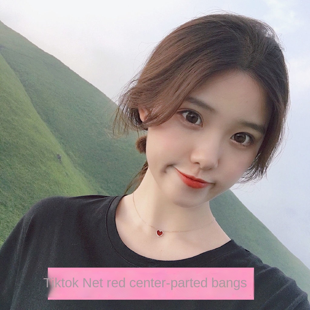 Mái Tóc Giả Bằng Lụa Thật Tự Nhiên Không Đường May Cho Nữ